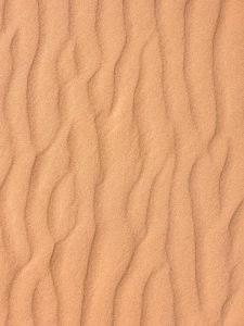 textured sandy surface in desert